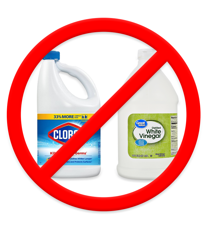 bleachVinegar